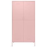Garderobe Rosa 90X50X180 Cm Stål