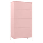 Garderobe Rosa 90X50X180 Cm Stål