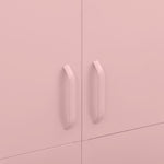 Garderobe Rosa 90X50X180 Cm Stål