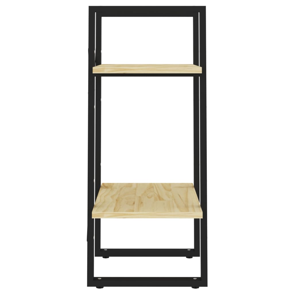 Bokhylle 2 Nivåer 40X30X70 Cm Heltre Furu