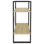 Bokhylle 2 Nivåer Sonoma Eik 80X30X70 Cm Konstruert Tre
