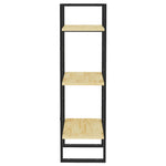 Bokhylle 3 Nivåer 40X30X105 Cm Heltre Furu