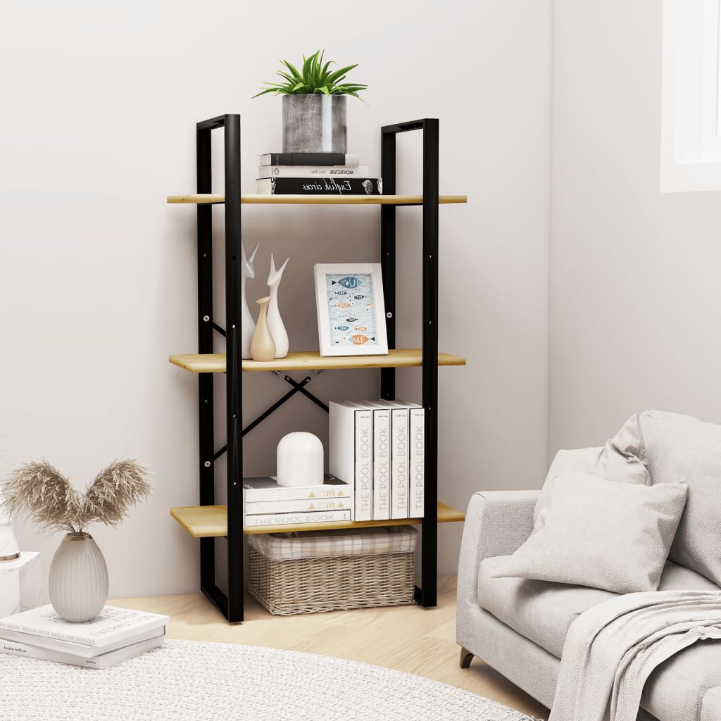 Oppbevaringshylle 60X30X105 Cm Heltre Furu
