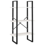 Oppbevaringshylle 60X30X105 Cm Heltre Furu Hvit