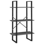 Oppbevaringshylle 60X30X105 Cm Heltre Furu Grå