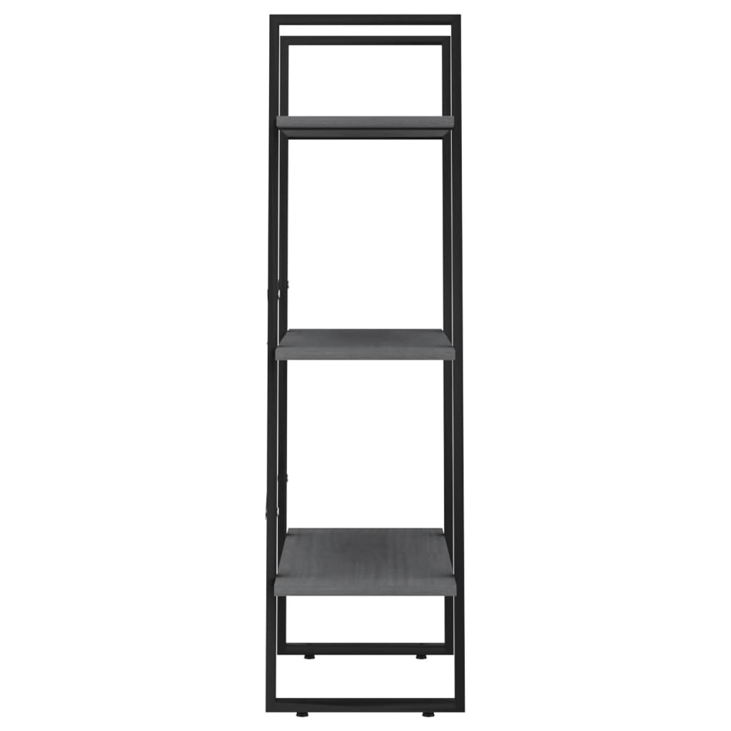 Oppbevaringshylle 60X30X105 Cm Heltre Furu Grå