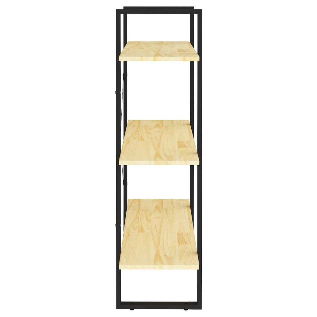 Bokhylle 3 Nivåer 80X30X105 Cm Heltre Furu