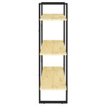 Bokhylle 3 Nivåer 80X30X105 Cm Heltre Furu