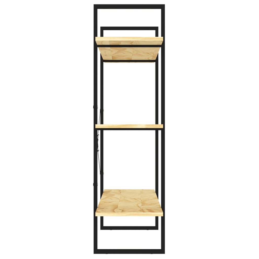 Bokhylle 3 Nivåer 100X30X105 Cm Heltre Furu
