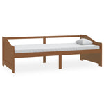 Sengeramme 3 Seter Heltre Furu 90X200 Cm Honningbrun