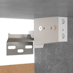Nattbord 2 Stk Betonggrå 30,5X30X30 Cm Konstruert Tre