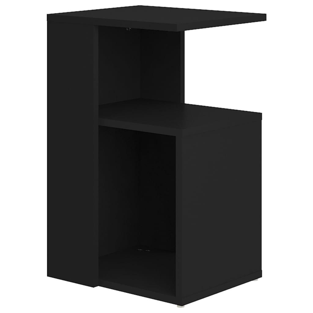 Sidebord Svart 36X30X56 Cm Konstruert Tre