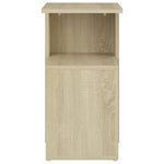 Sidebord Sonoma Eik 36X30X56 Cm Konstruert Tre