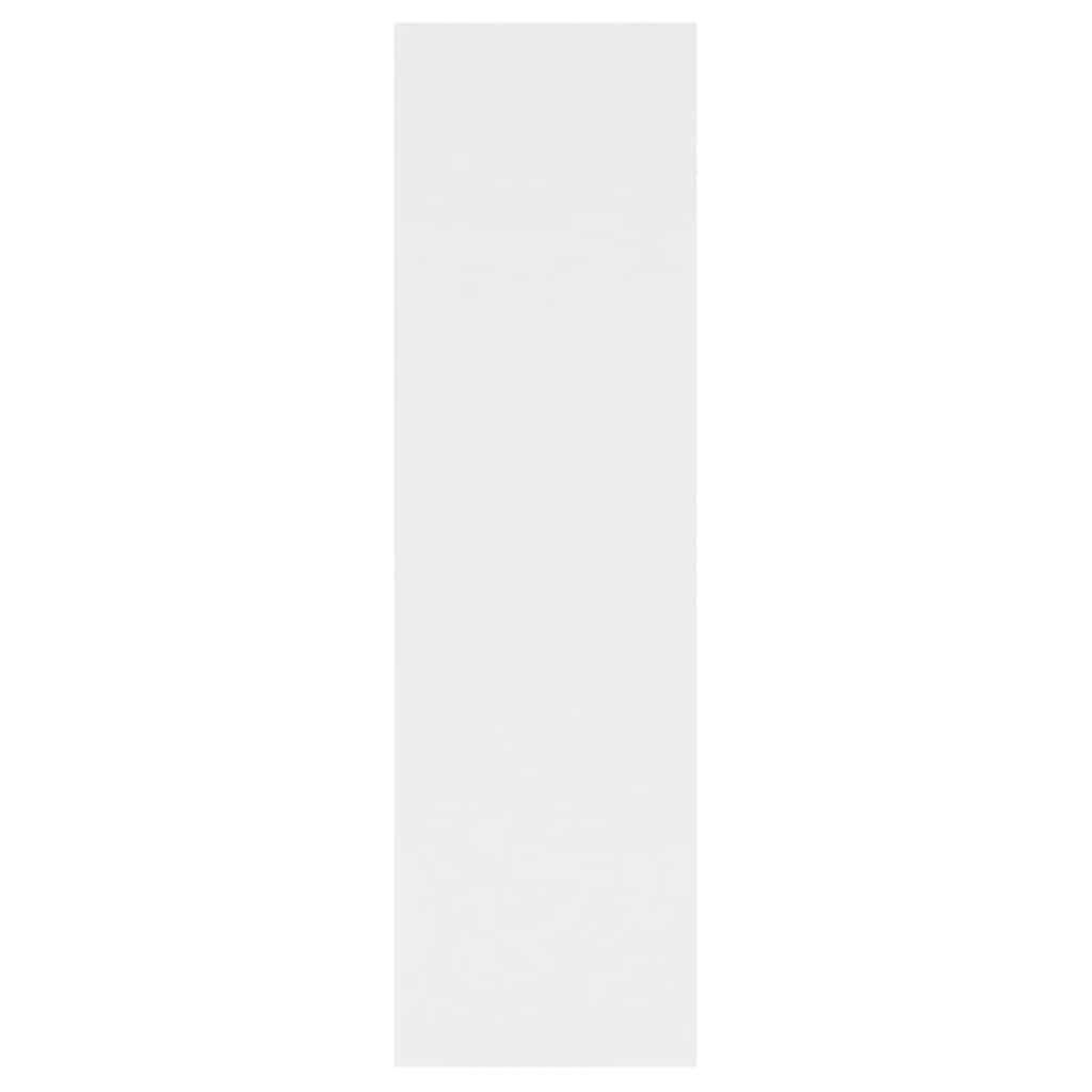 Vegghylle Hvit 75X16X55 Cm Konstruert Tre