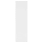 Vegghylle Hvit 75X16X55 Cm Konstruert Tre
