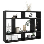 Vegghylle Svart 75X16X55 Cm Konstruert Tre