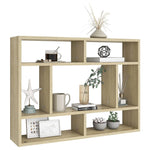 Vegghylle Sonoma Eik 75X16X55 Cm Konstruert Tre