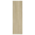 Vegghylle Sonoma Eik 75X16X55 Cm Konstruert Tre