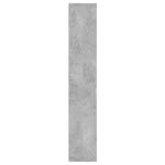 Vegghylle Betonggrå 36X16X90 Cm Konstruert Tre