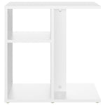 Sidebord Hvit 50X30X50 Cm Konstruert Tre