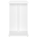 Sidebord Hvit 50X30X50 Cm Konstruert Tre