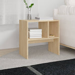 Sidebord Sonoma Eik 50X30X50 Cm Konstruert Tre
