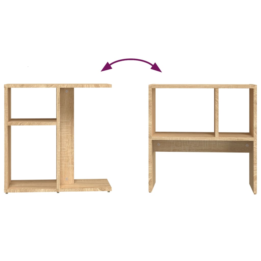 Sidebord Sonoma Eik 50X30X50 Cm Konstruert Tre