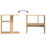Sidebord Sonoma Eik 50X30X50 Cm Konstruert Tre