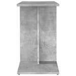 Sidebord Betonggrå 50X30X50 Cm Konstruert Tre