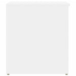 Oppbevaringskiste Hvit 84X42X46 Cm Konstruert Tre