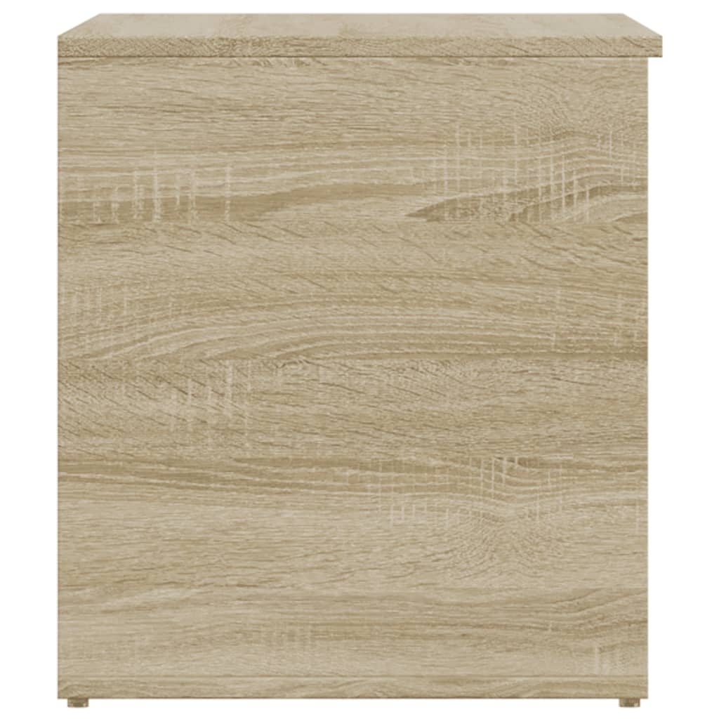Oppbevaringskiste Sonoma Eik 84X42X46 Cm Konstruert Tre