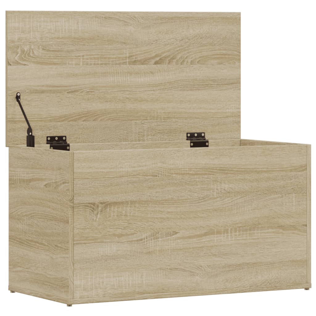 Oppbevaringskiste Sonoma Eik 84X42X46 Cm Konstruert Tre