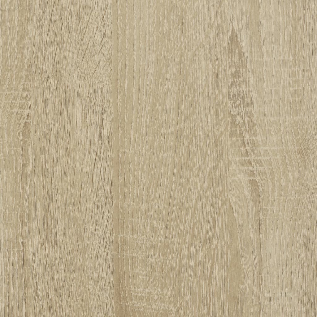 Oppbevaringskiste Sonoma Eik 84X42X46 Cm Konstruert Tre