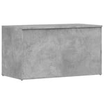 Oppbevaringskiste Betonggrå 84X42X46 Cm Konstruert Tre