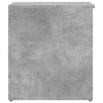 Oppbevaringskiste Betonggrå 84X42X46 Cm Konstruert Tre