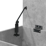 Oppbevaringskiste Betonggrå 84X42X46 Cm Konstruert Tre