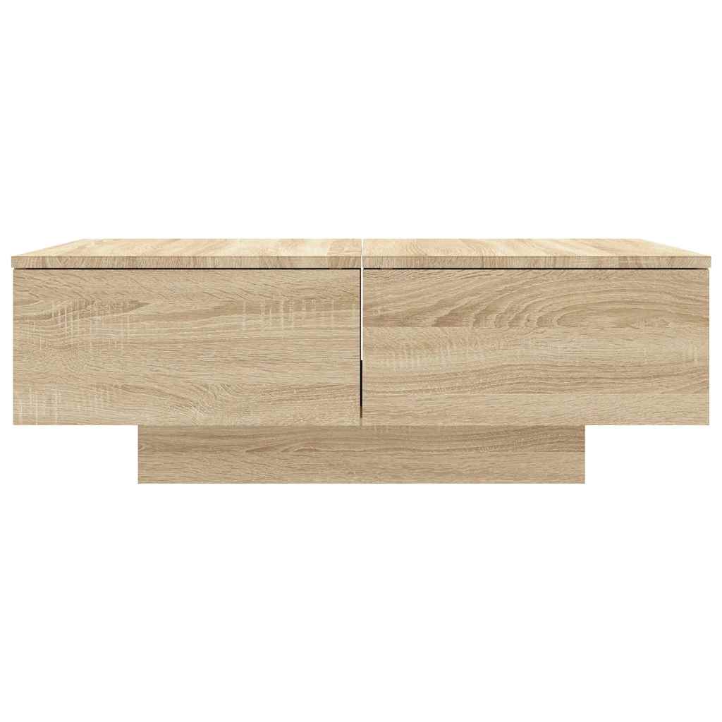 Salongbord Sonoma Eik 90X60X31 Cm Konstruert Tre