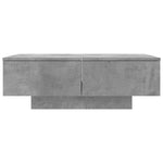 Salongbord Betonggrå 90X60X31 Cm Konstruert Tre