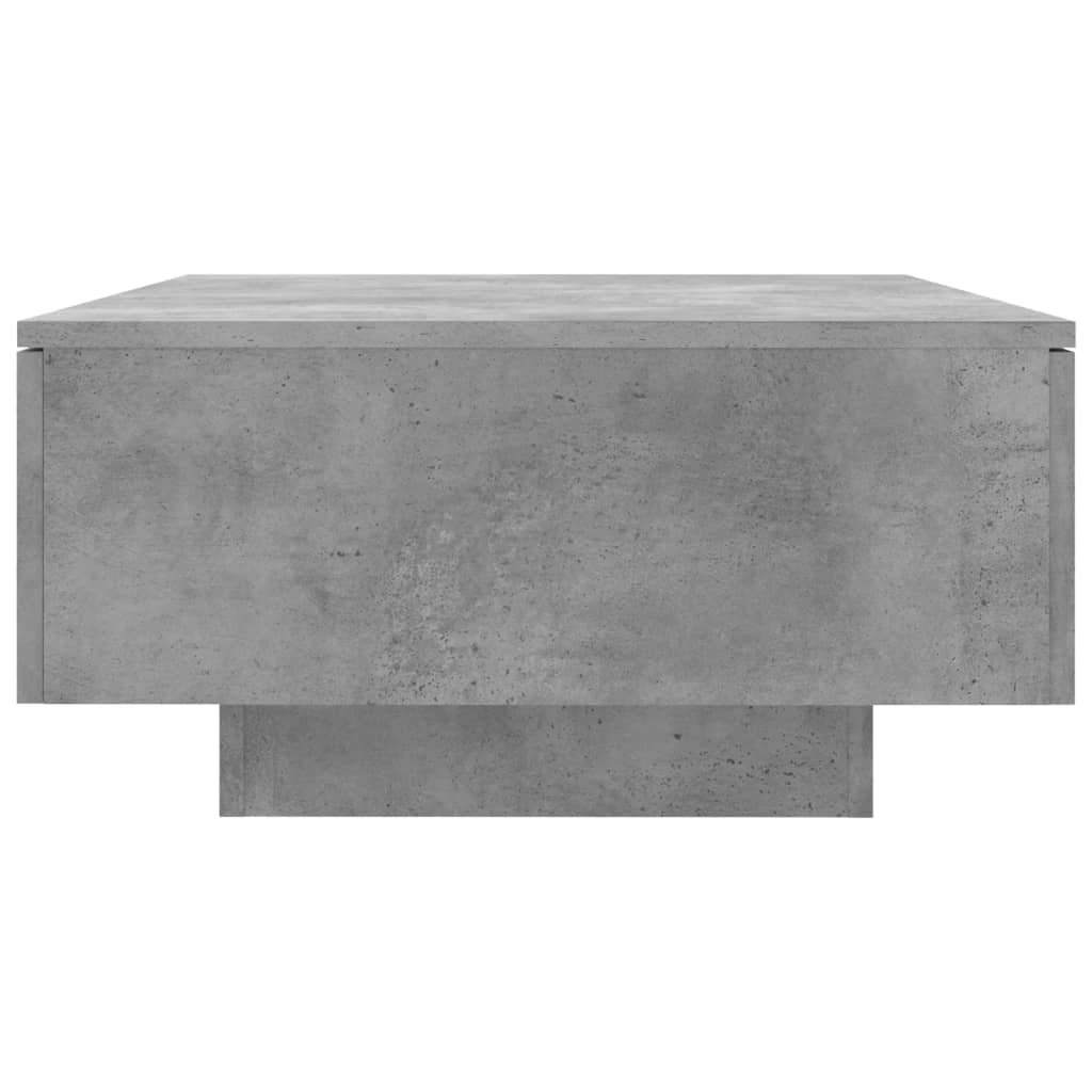 Salongbord Betonggrå 90X60X31 Cm Konstruert Tre