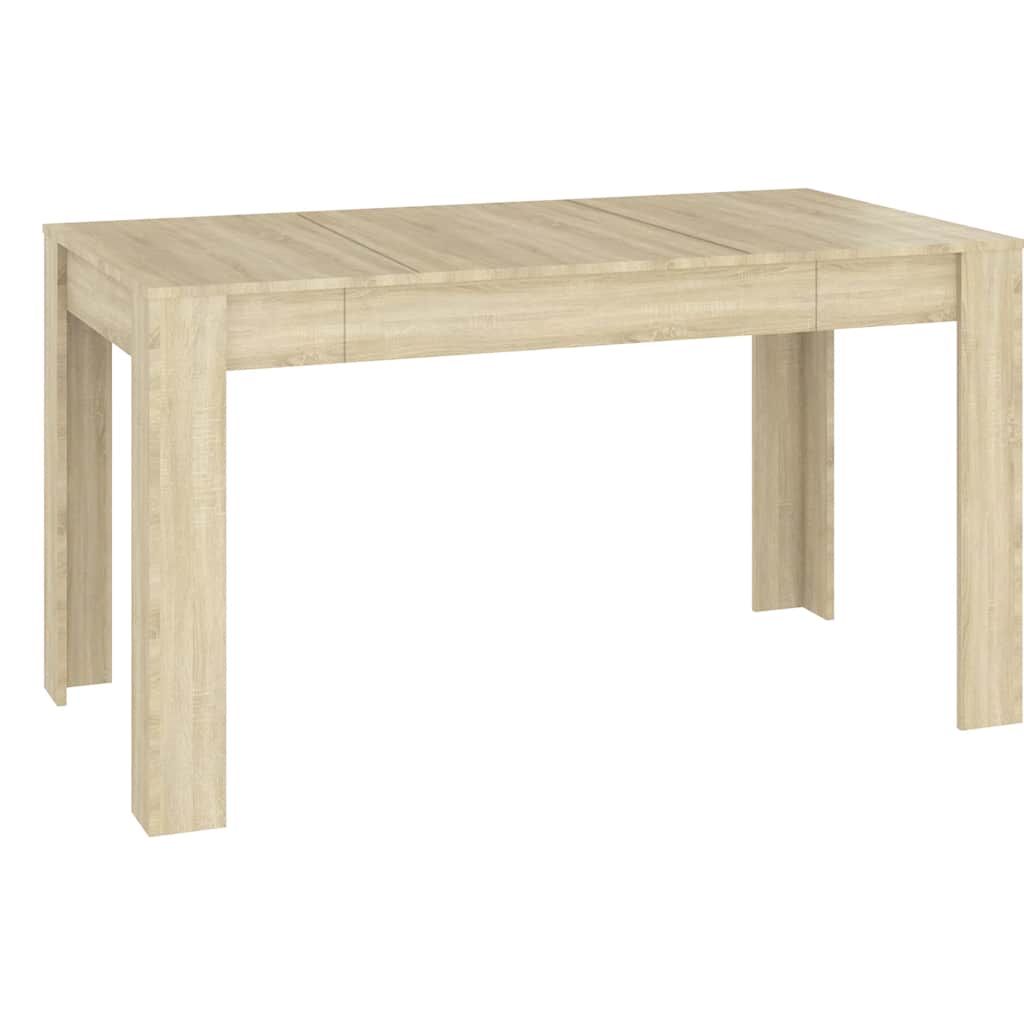 Spisebord Sonoma Eik 140X74,5X76 Cm Sponplate