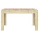 Spisebord Sonoma Eik 140X74,5X76 Cm Sponplate