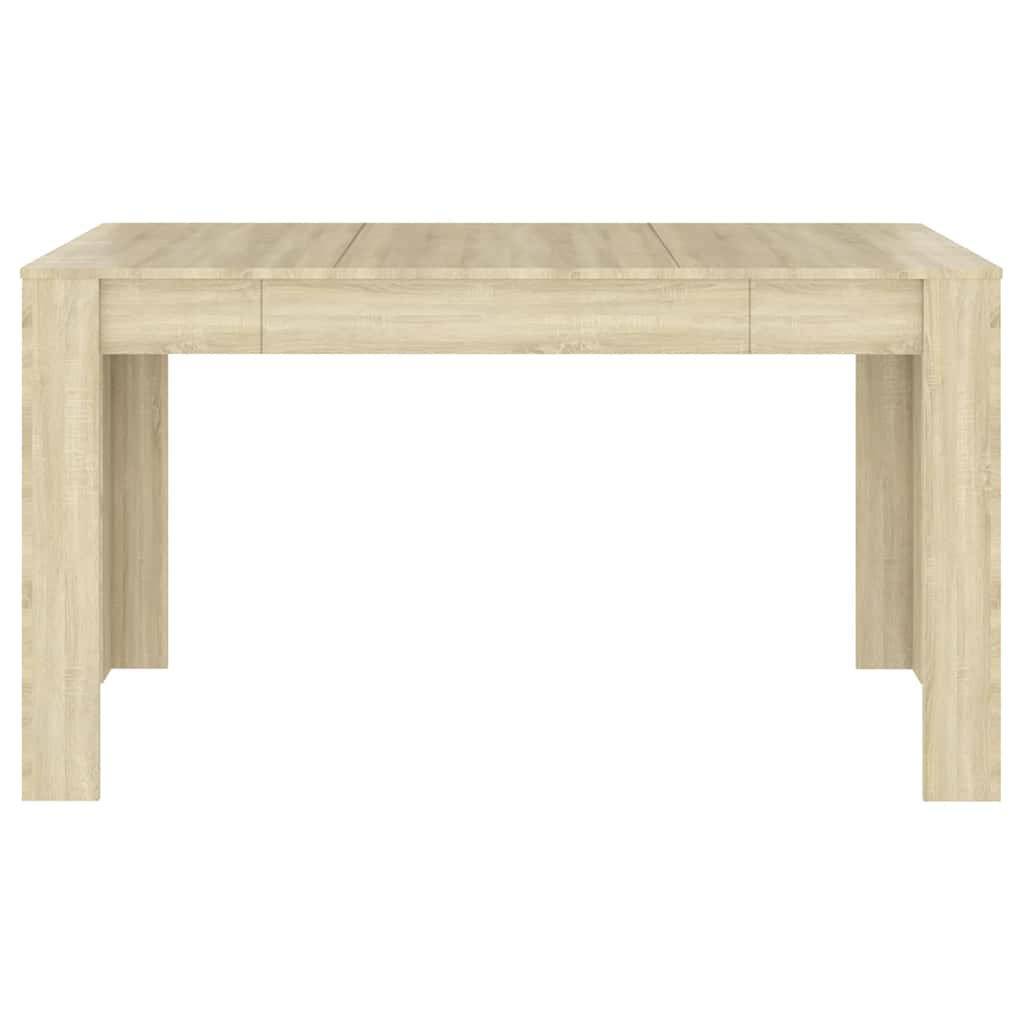 Spisebord Sonoma Eik 140X74,5X76 Cm Sponplate