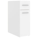 Apotekskap Hvit 20X45,5X60 Cm Konstruert Tre