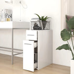 Apotekskap Hvit 20X45,5X60 Cm Konstruert Tre