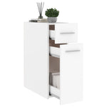 Apotekskap Hvit 20X45,5X60 Cm Konstruert Tre