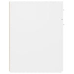 Apotekskap Hvit 20X45,5X60 Cm Konstruert Tre