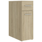 Apotekskap Sonoma Eik 20X45,5X60 Cm Konstruert Tre
