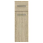 Apotekskap Sonoma Eik 20X45,5X60 Cm Konstruert Tre