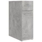 Apotekskap Betonggrå 20X45,5X60 Cm Konstruert Tre