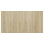 Hengende Tv-Benker 2 Stk Sonoma Eik 60X30X30 Cm